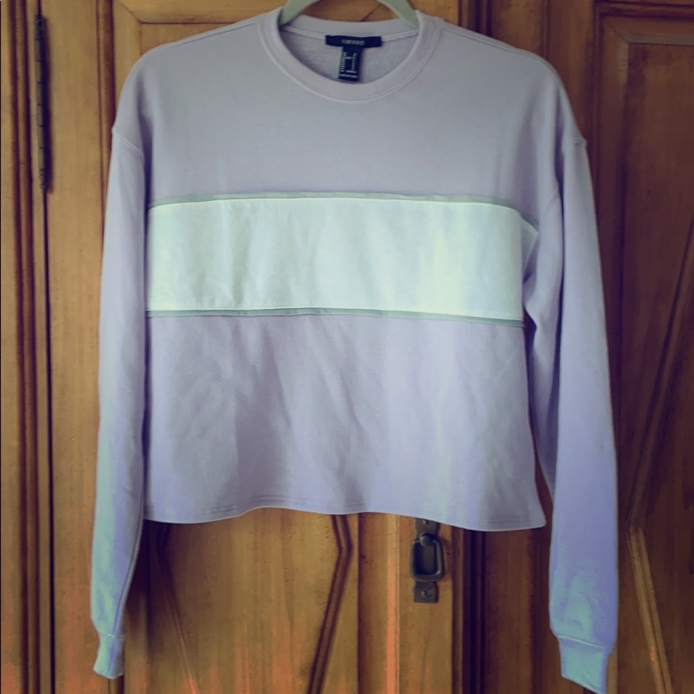 Lavender, cropped top